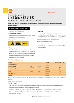Shell Spirax S2 G 140
