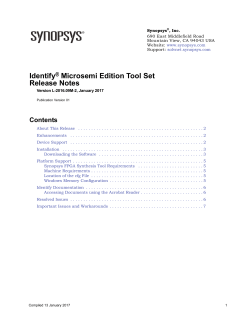 Identify ME L2016.09M-2 Release Notes