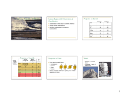 The Physical Properties of Matter
