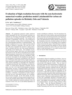 Evaluation of high-resolution forecasts with the non