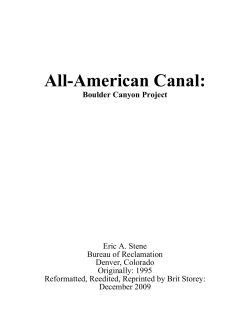 All-American Canal System