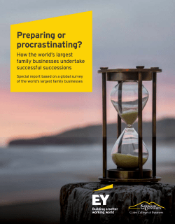 Preparing or procrastinating?