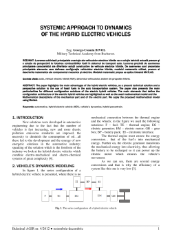 systemic approach to dynamics systemic approach to dynamics of