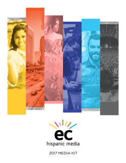 2016 media kit - EC Hispanic Media
