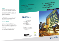 understanding queensland`s court system
