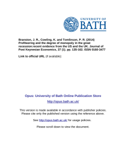 - University of Bath Opus
