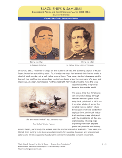 by John W. Dower &mdash; Chapter One, &ldquo;Introduction&rdquo;