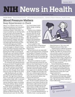 Blood Pressure Matters