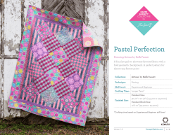 Pastel Perfection - Free Spirit Fabrics