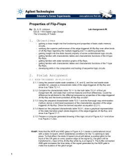 Properties of Flip-Flops