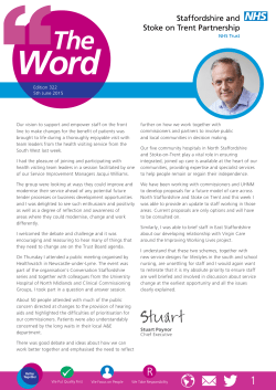 June 05 2015 - Staffordshire and Stoke-On