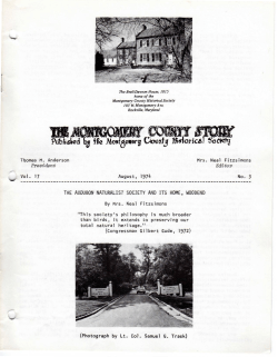 the audubon naturalist society and its home, woodend