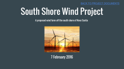South Shore Wind Project