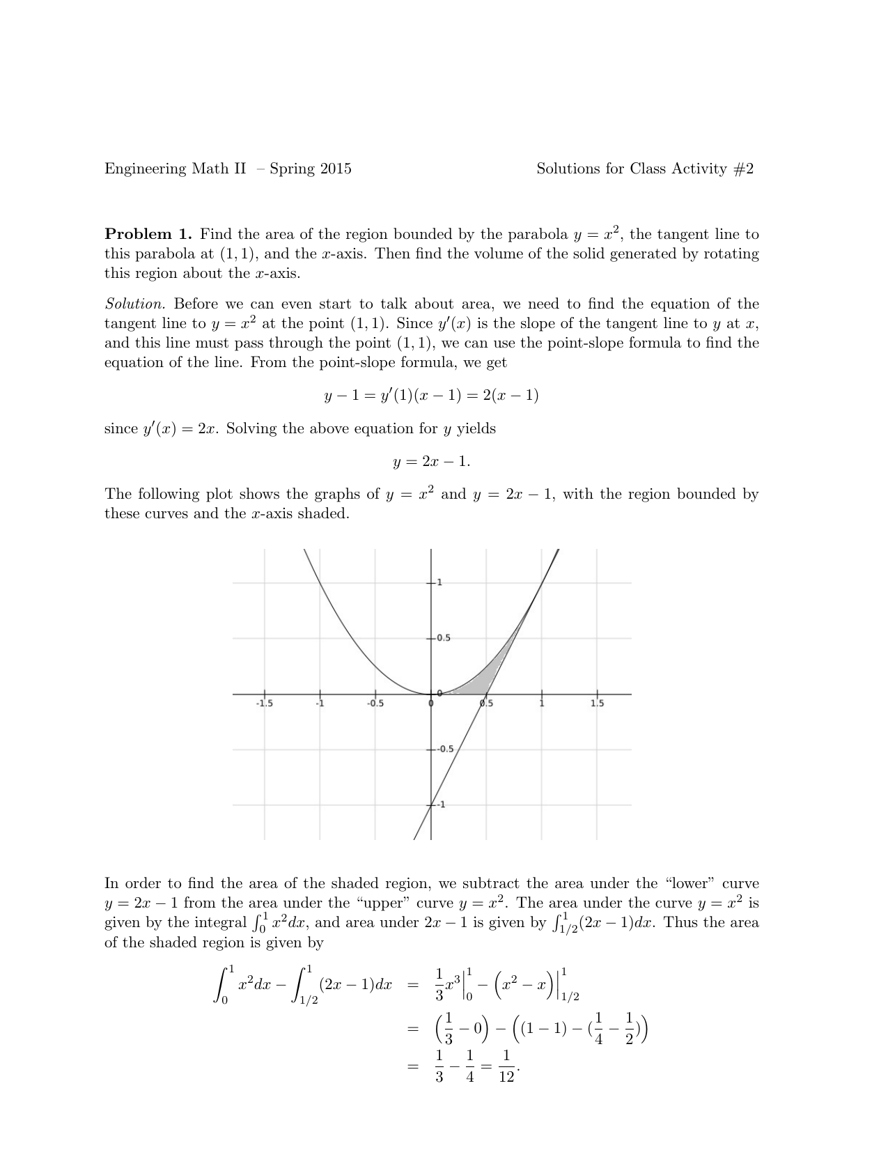 Problem 1 2 X