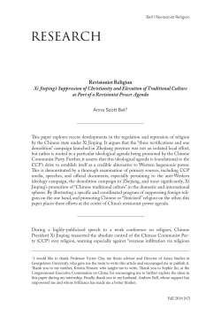 research - Asian Studies Program