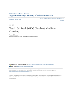 Test 1106: Satoh S650G Gasoline (Also Bison Gasoline)