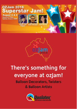 something for everyone at ozJam!
