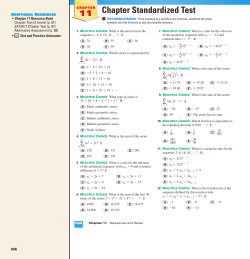 Algebra 2 - Alliance Ouchi-O`Donovan 6