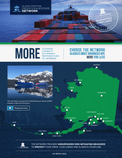 CHOOSE THE NETWORK - Alaska Maritime Prevention