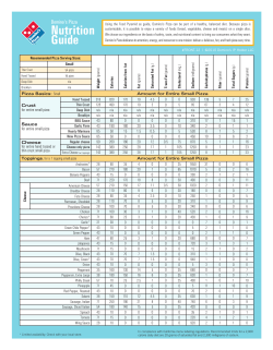 Nutrition Guide - Nourish Interactive