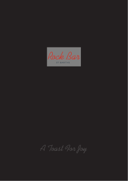 Discover the latest Rock Bar Menu