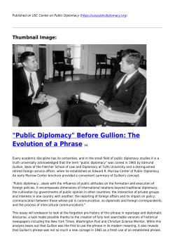 Print as pdf - USC Center on Public Diplomacy