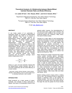 Theoretical Analysis of a Relationship between Master/Wheel