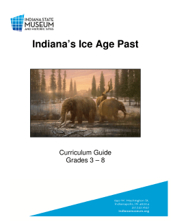Indiana`s Ice Age Past - Indiana Non