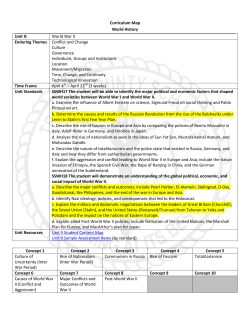 Interwar Period and World War II