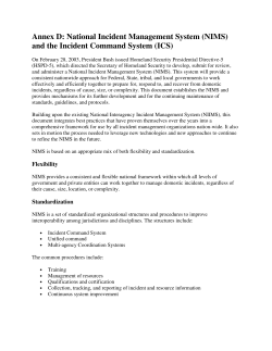 National Incident Management System