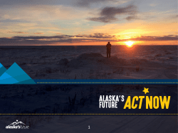 1 - Alaska`s Future