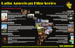 Latin American Film Series