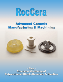 RocCera Advanced Ceramic Manufacturing
