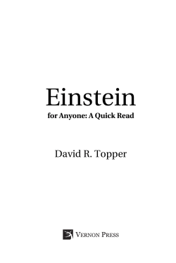 Einstein - Vernon Press
