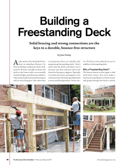 - Professional Deck Builder