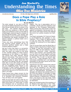 April - May 2013 Newsletter