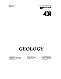 geology - University of Minnesota Extension