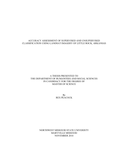 accuracy assessment of supervised