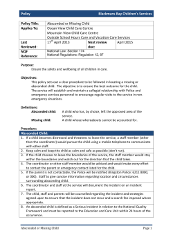 Coastal Family Day Care Scheme