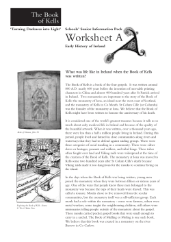 Senior Worksheet - Trinity College Dublin
