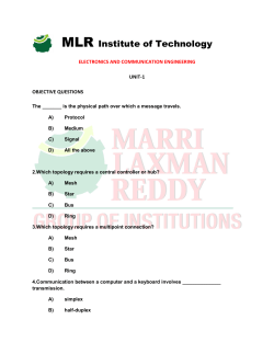 Objective bits - MLR Institute