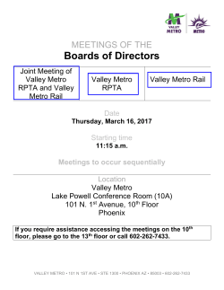 PDF of Agenda - Valley Metro