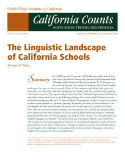 California Counts - Public Policy Institute of California