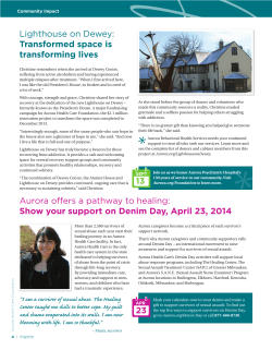 Lighthouse on Dewey - Aurora Health Care Foundation