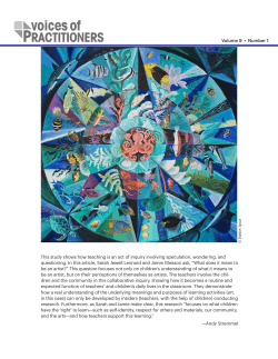 Methods: The cycle of inquiry