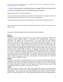 See paper - PAA 2015