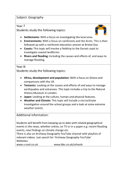 Geography - Archway School