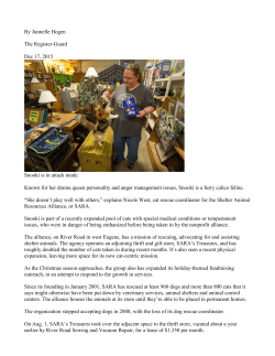 SARA in the R-G - SARA`s Treasures