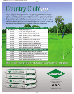 Item Number Product Description Country Club MD