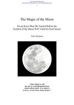 The Magic of the Moon